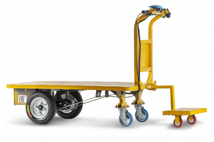 Грузовая электрическая тележка RuTrike Плита 1500 в Иркутске
