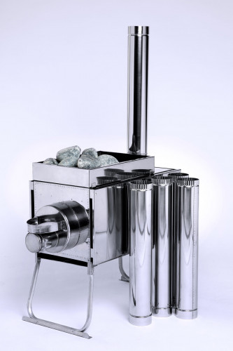 Печь Инвент Экономка средняя со стац. экранами в сумке в Иркутске