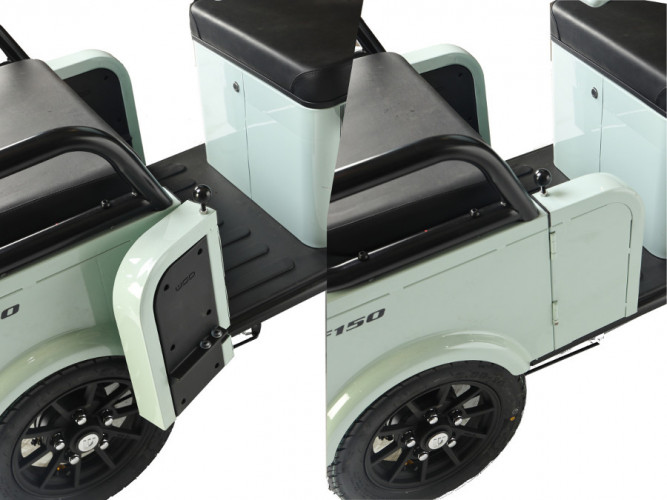 Пассажирский электротрицикл Wanshida LC-F150 в Иркутске