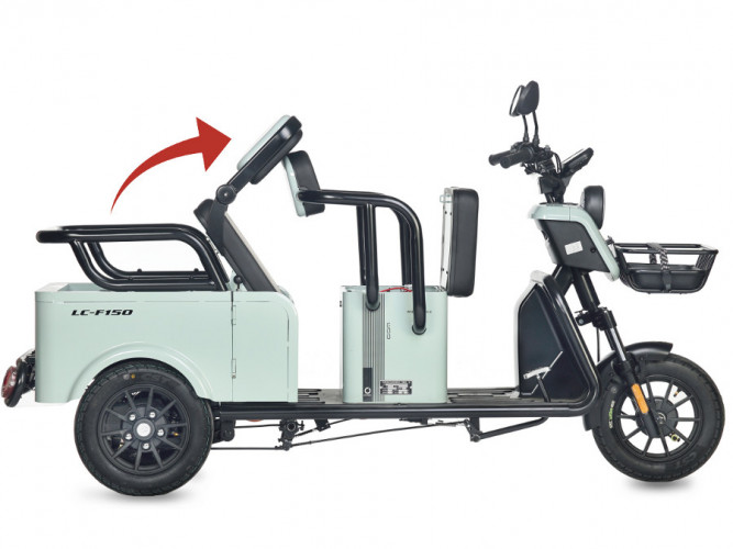 Пассажирский электротрицикл Wanshida LC-F150 в Иркутске