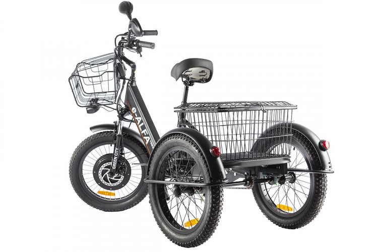 Электрофэтбайк Eltreco Green City e-ALFA Trike в Иркутске