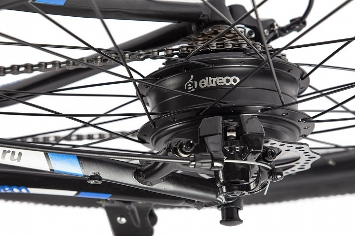 Мотор-колесо Eltreco 48V 1000W LCD 26" АКБ 48V 10А/ч в Иркутске