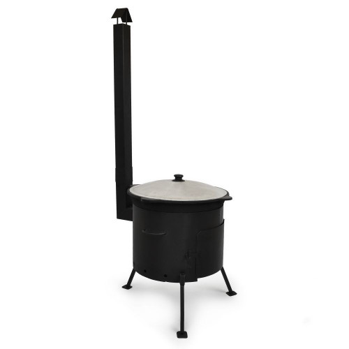 Печь с трубой под казан 12 литров, 360 мм в Иркутске