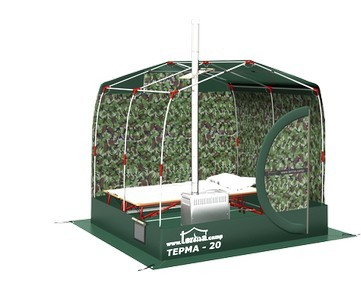 Мобильная баня ТЕРМА-20 в Иркутске