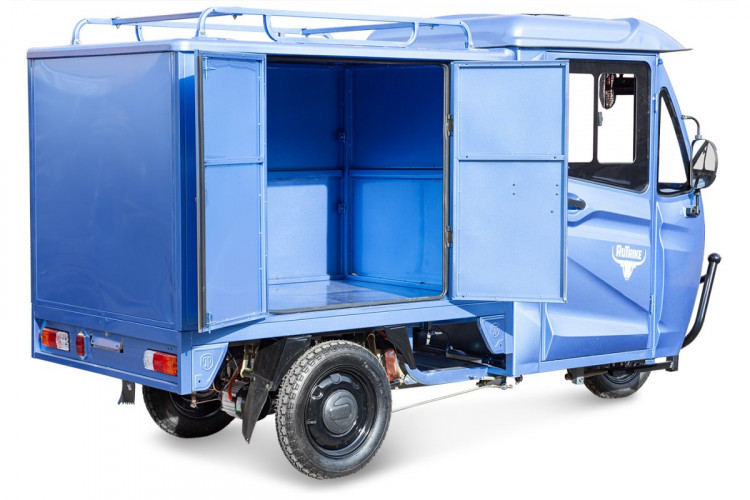 Электротрицикл Rutrike КАРГО Кабина Дуал обогрев 1500 фургон в Иркутске