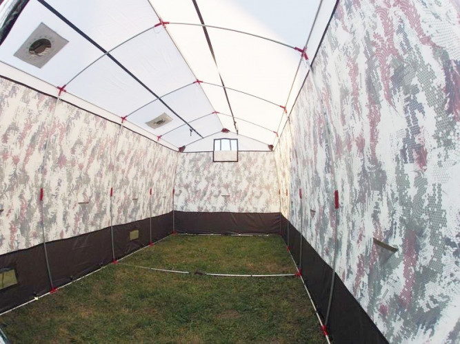 Зимняя палатка Терма-42 в Иркутске