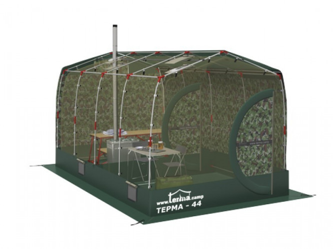 Зимняя палатка Терма-44 в Иркутске