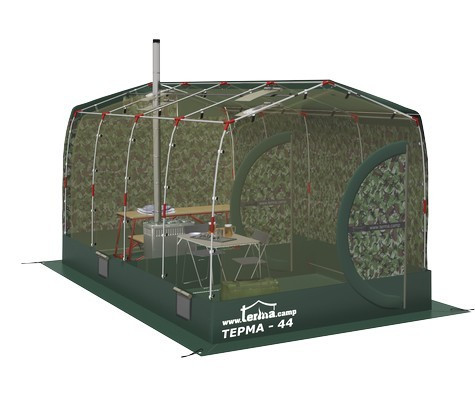 Зимняя палатка Терма-44 в Иркутске
