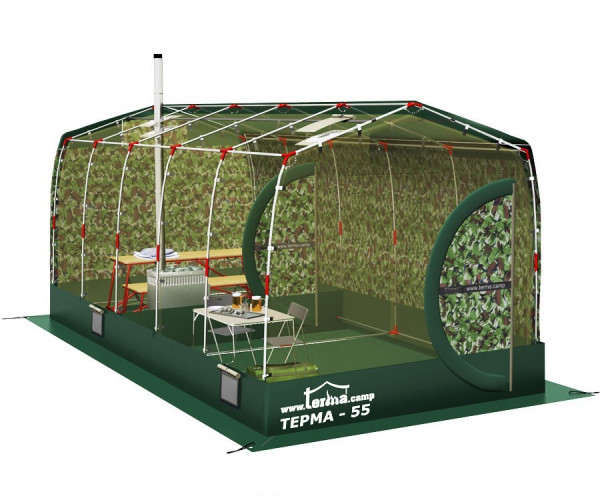 Зимняя палатка Терма-55 в Иркутске