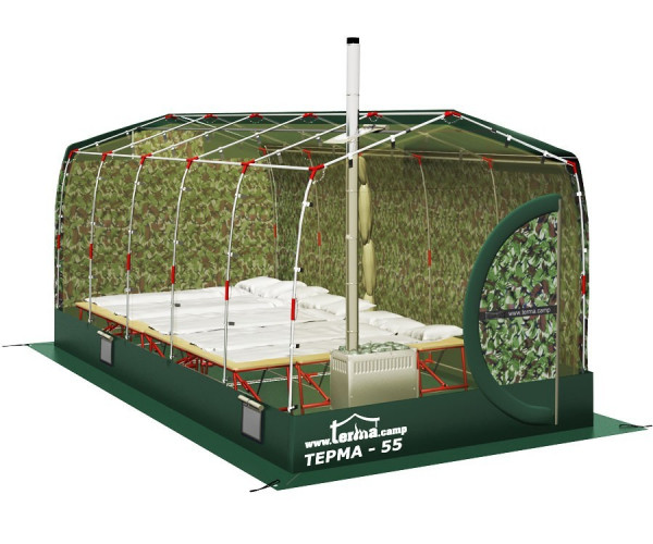 Зимняя палатка Терма-55 в Иркутске
