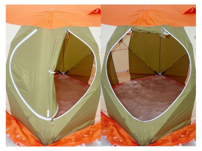 Палатка для рыбалки Нельма Куб 1 в Иркутске