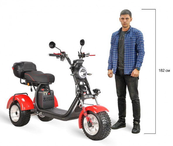 Электроскутер White Siberia IKRA 5000W в Иркутске