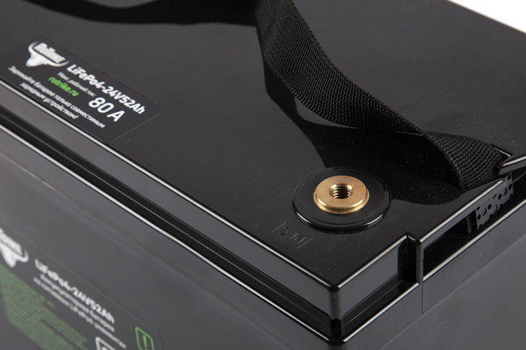 Тяговый железо-фосфатный аккумулятор RuTrike LiFePO4 24V52Ah (80A) в Иркутске