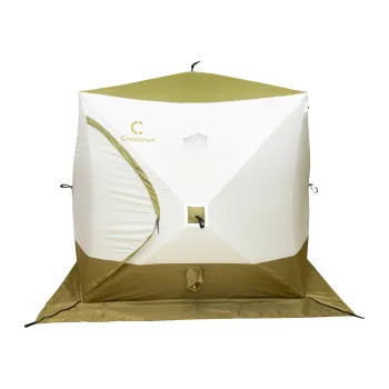 Палатка зимняя куб СЛЕДОПЫТ Premium 2.1x2.1 в Иркутске
