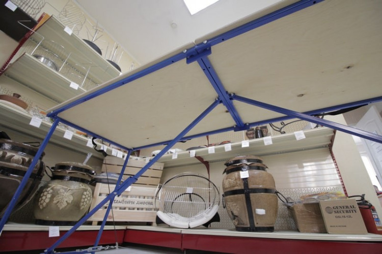 Полок складной Intent ПС-700 для мобильной бани в Иркутске