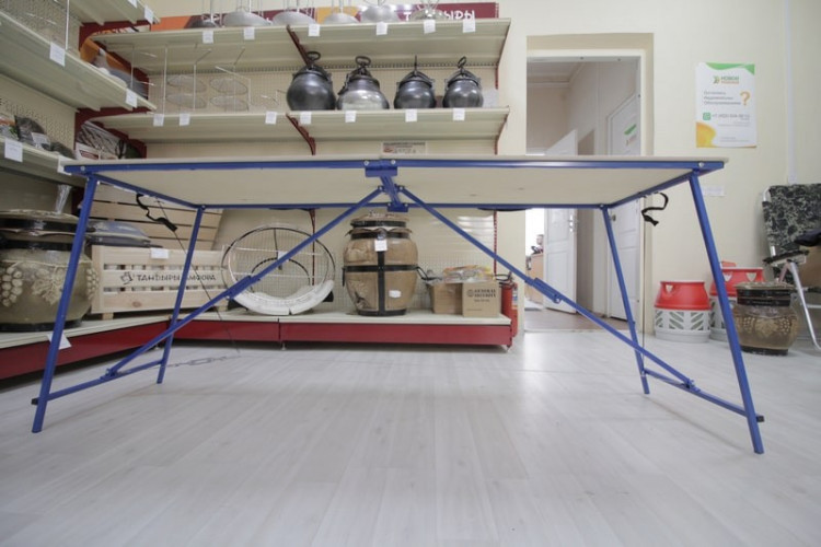 Полок складной Intent ПС-700 для мобильной бани в Иркутске