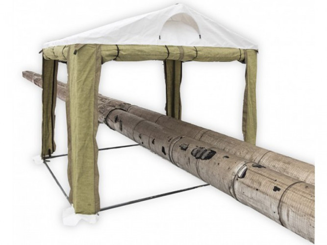 Палатка сварщика 2,0 X 2,0 ПВХ/брезент в Иркутске