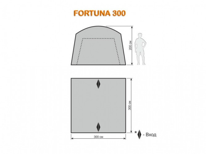 Шатер-тент World of Maverick FORTUNA 300 в Иркутске