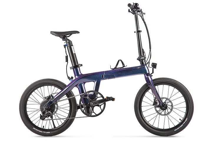 Электровелосипед складной Carbon 20" Sporto в Иркутске