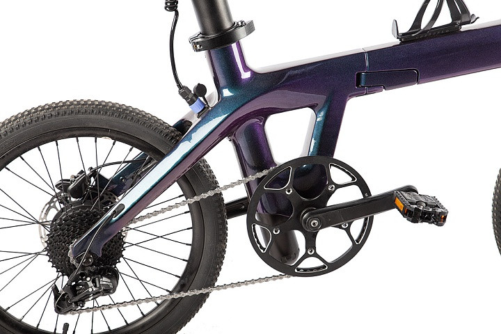 Электровелосипед складной Carbon 20" Sporto в Иркутске