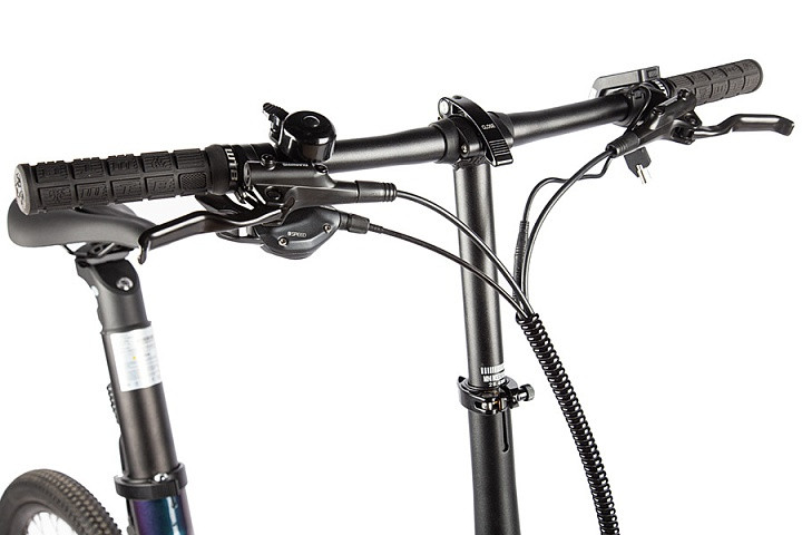 Электровелосипед складной Carbon 20" Sporto в Иркутске