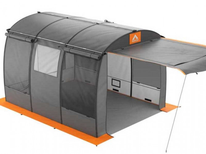 Шатёр - Мобильная баня-палатка Морж Shelter 2 сорт в Иркутске