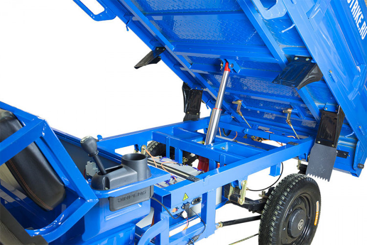 Грузовой электрический трицикл Rutrike D5 1700 гидравлика в Иркутске