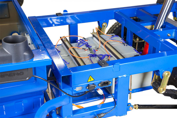 Грузовой электрический трицикл Rutrike D5 1700 гидравлика в Иркутске